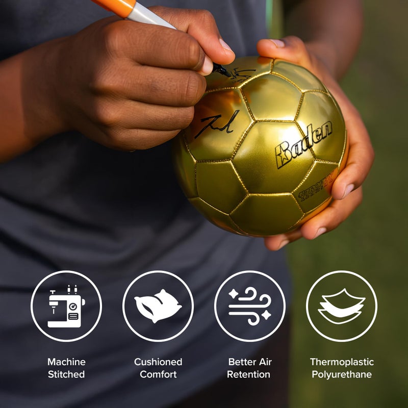Baden Mini Size Trophy Series Soccer Ball - Image 4